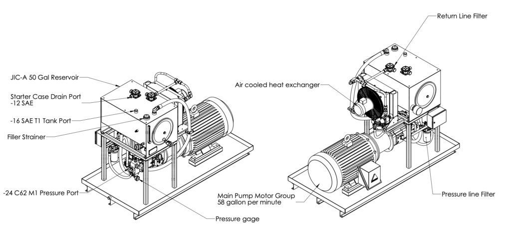 Hydraulic Start System